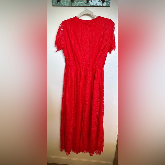 Pretty Garden red lace dress - Picture 7 of 10